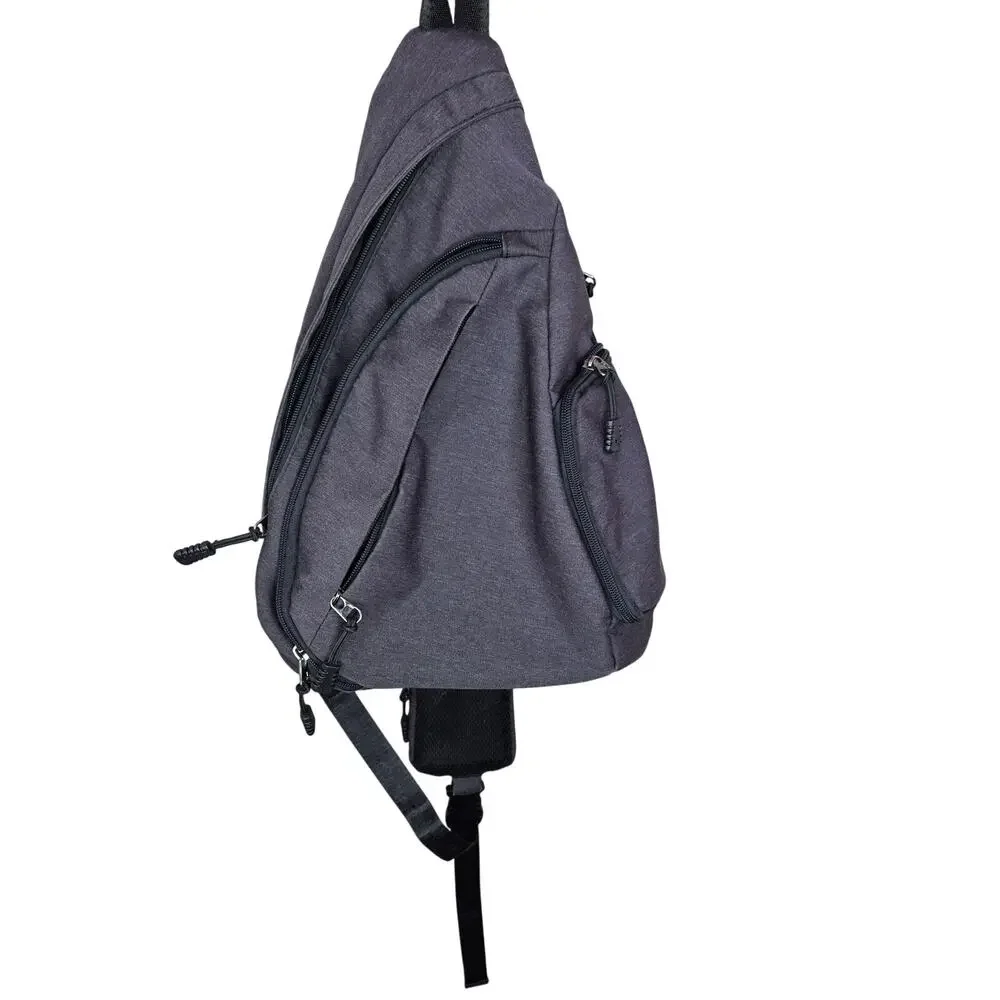 The Jessie & James Peyton Sling Shoulder Concealed Carry Backpack.
